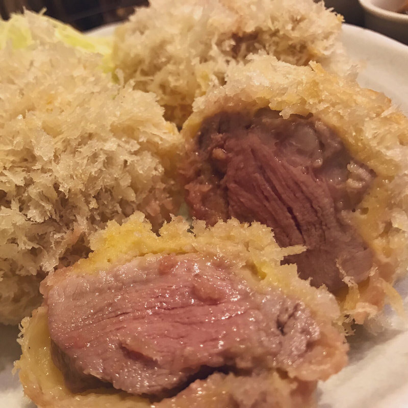 TOKYO X シャ豚ブリアンかつ 三個定食(成蔵 （ナリクラ）)