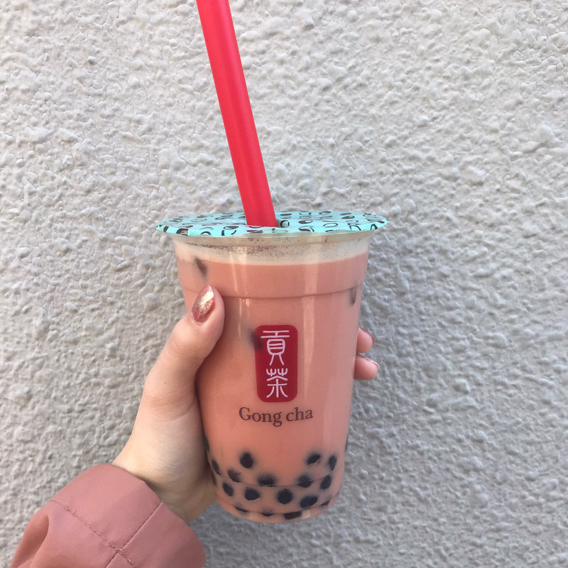 ストロベリーミルクティー(GONG CHA)