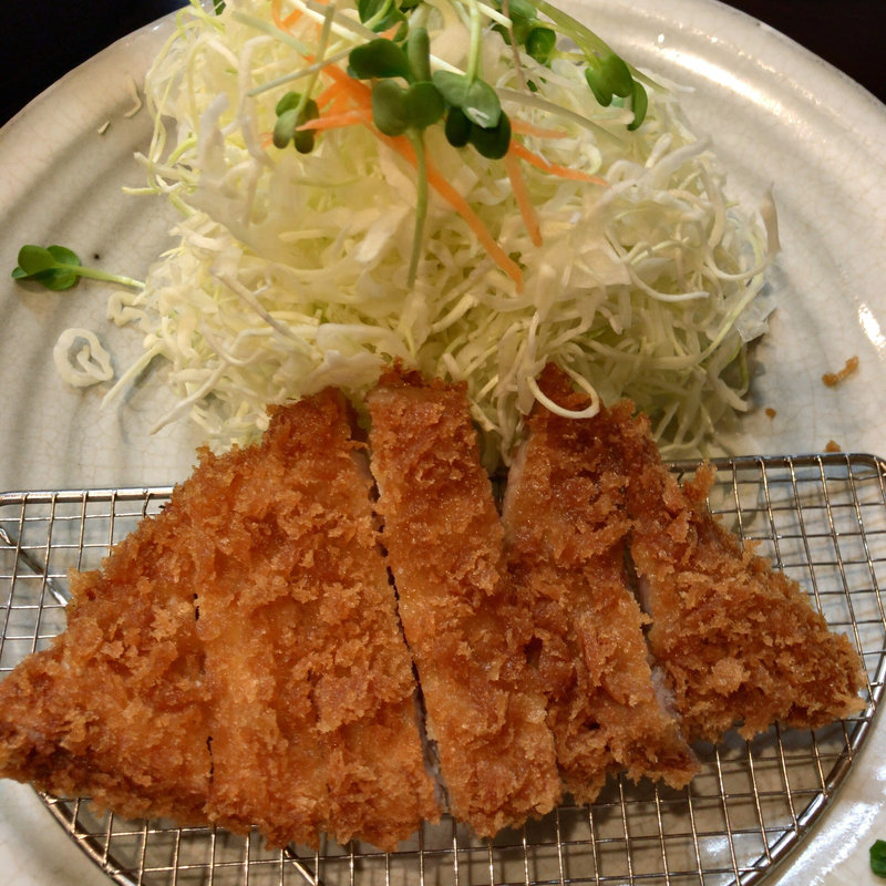 本熟ロースかつ定食120g(不二かつ 大分本店 )