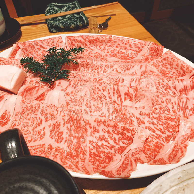 １泊２食　A5ランク　大分産の黒毛和牛すき焼きｏｒしゃぶしゃぶ(由布の彩 ヤドヤ おおはし （ユフノイロYADOYA オオハシ）)