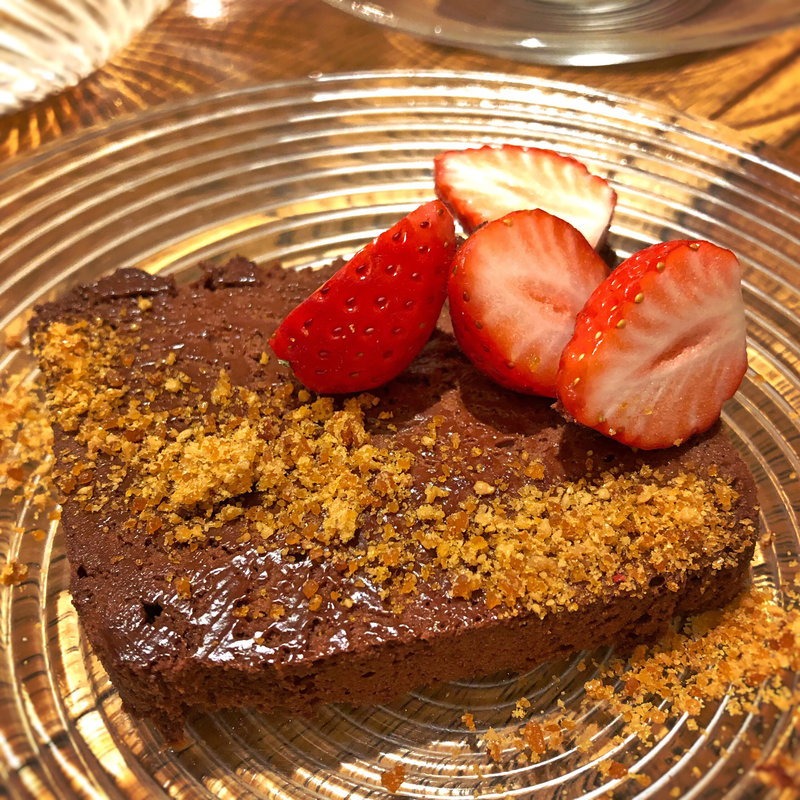 ヴァローナチョコレートのテリーヌ(ポークストック)