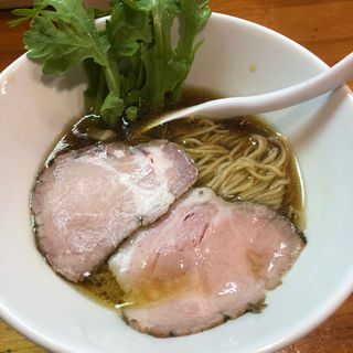 特濃鶏だし青湯　醤油らーめんチャーシュー増(極汁美麺 umami)