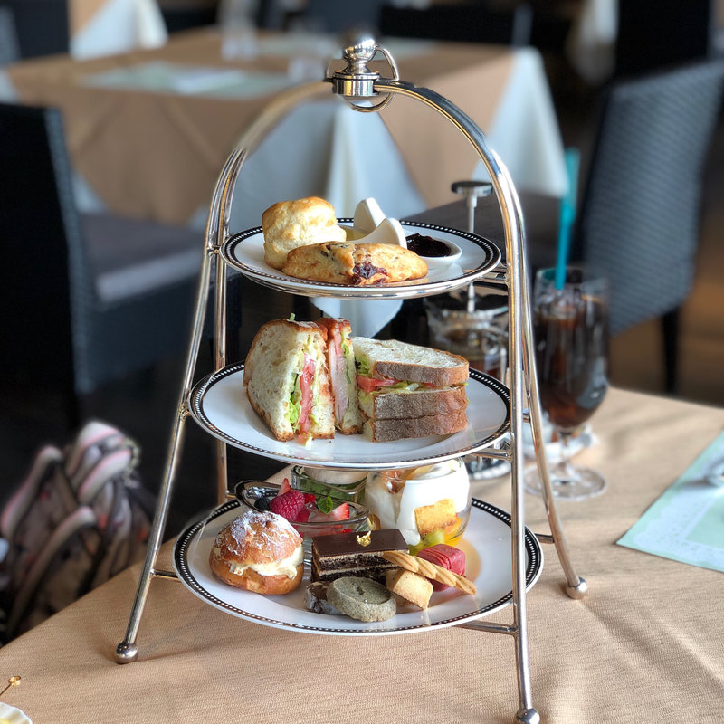 Afternoon Tea pair set(ガーデンテラスレストラン )