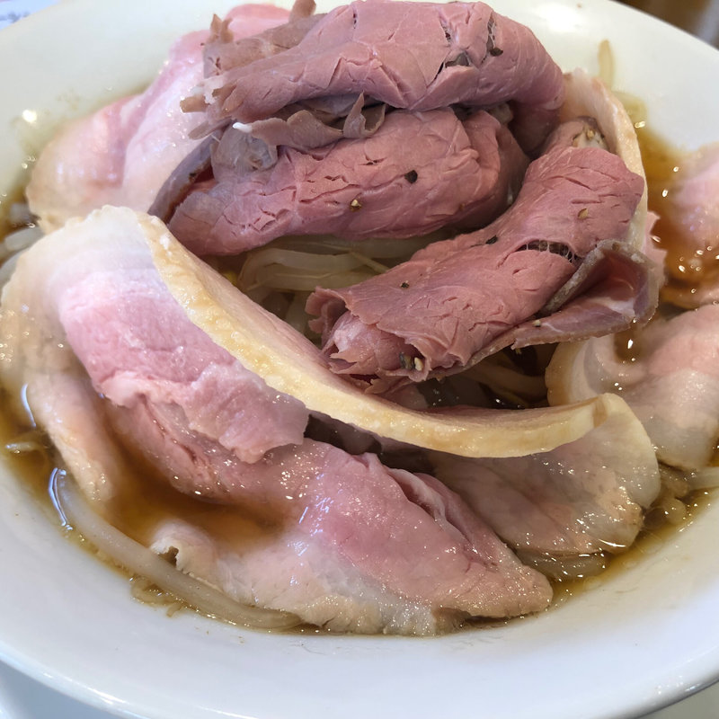 貝出汁のチャーシュー並(名もなきラーメン)