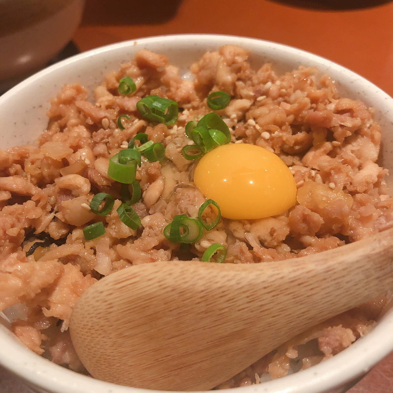 そぼろ丼(鶏繁 芝大門店)
