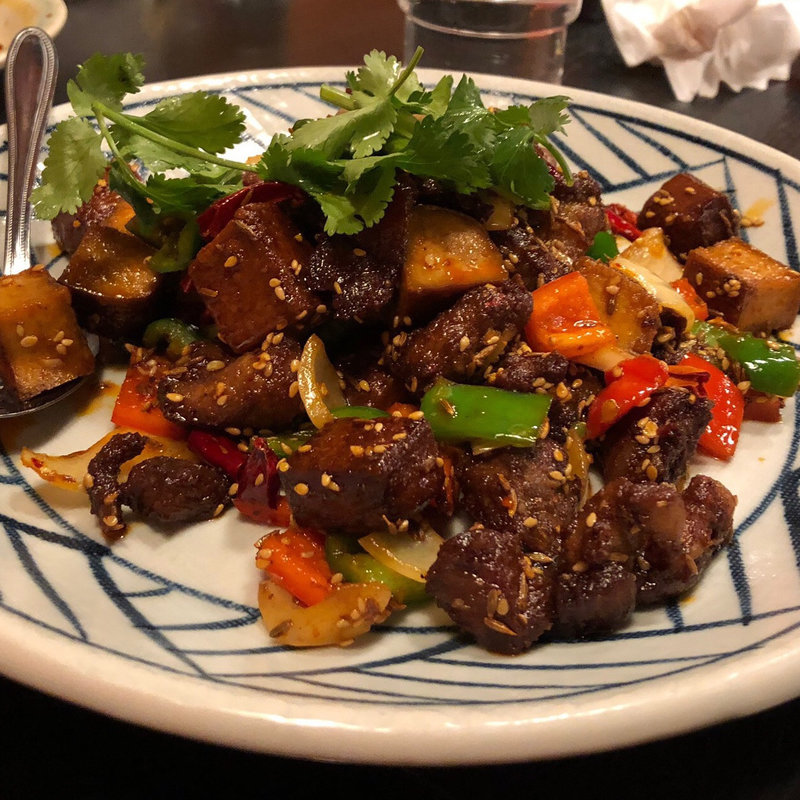 曹操の愛した羊炒め(ひつじ料理専門 牧羊人)