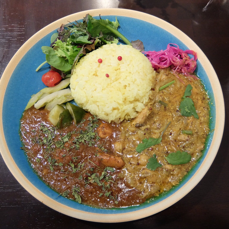 あいがけカレー(Spice Curry&Cafe scent)