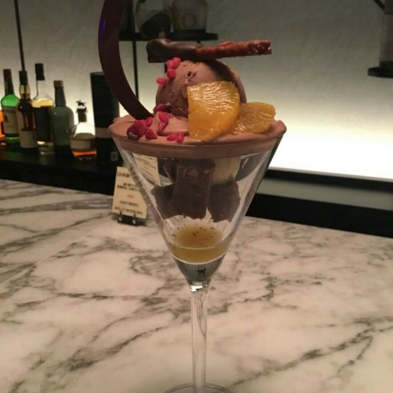 濃厚チョコレートパフェ(フロランタン)