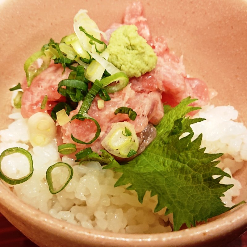 ネギトロ丼（ランチ小丼）(そばえもん 川崎アゼリア店)