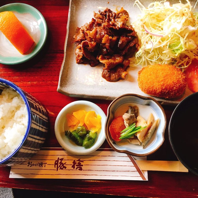 焼肉セット(豚捨 （ぶたすて）)