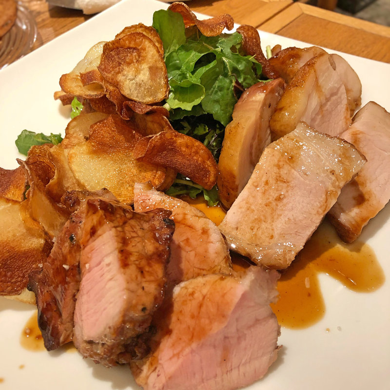 シェフおまかせのお肉の盛り合わせ(ポークストック)