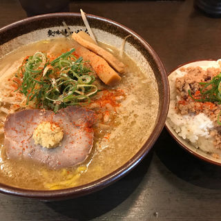 炙り味噌ラーメン 炙り味噌らーめん 麺匠 真武咲弥 渋谷店 Shinbusakiya の口コミ一覧 おいしい一皿が集まるグルメコミュニティサービス Sarah