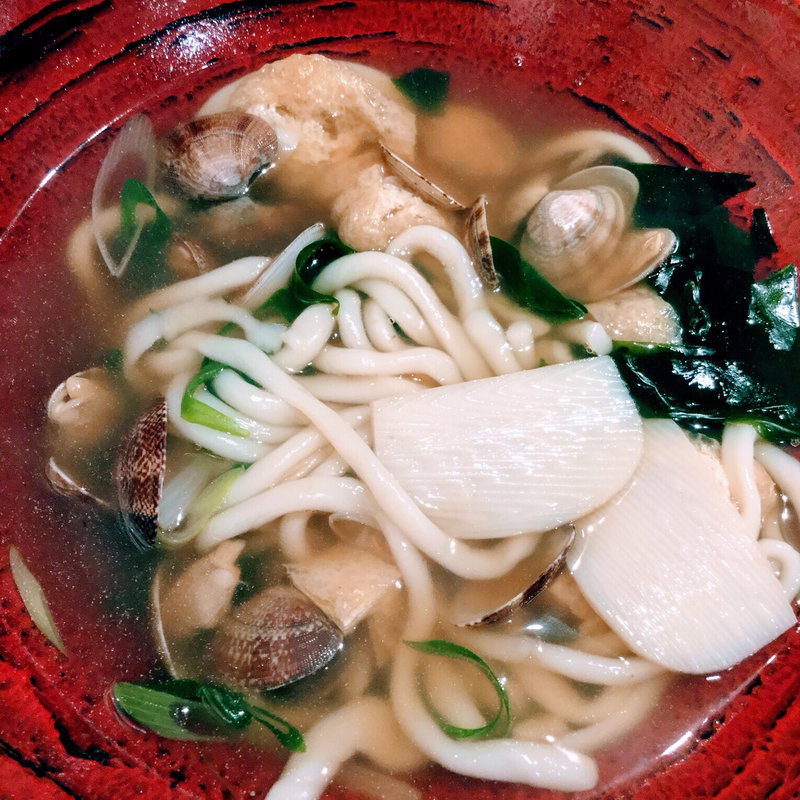 ガマゴリうどん(蒲郡桔梗屋)