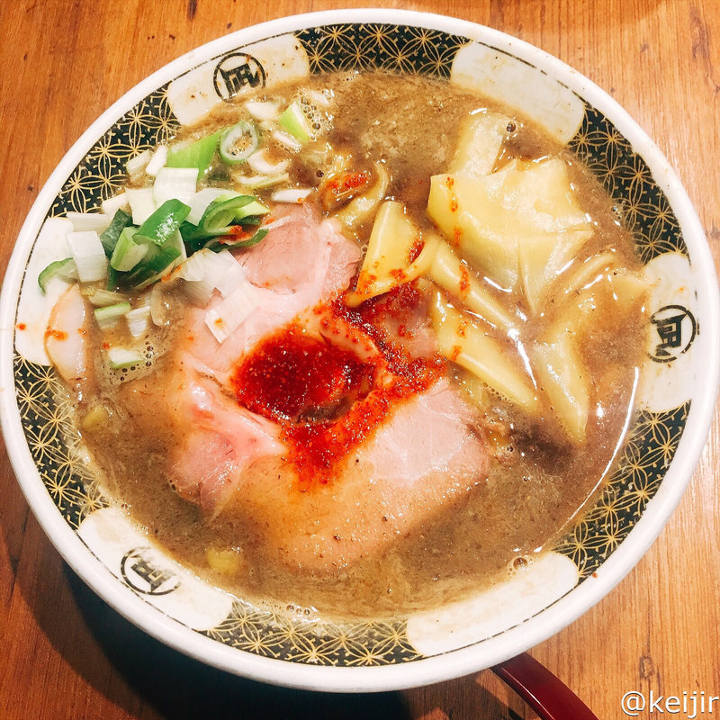 こってり 煮干しラーメン(すごい煮干ラーメン凪 渋谷東口店 （【旧店名】ラーメン凪　煮干王　渋谷店）)
