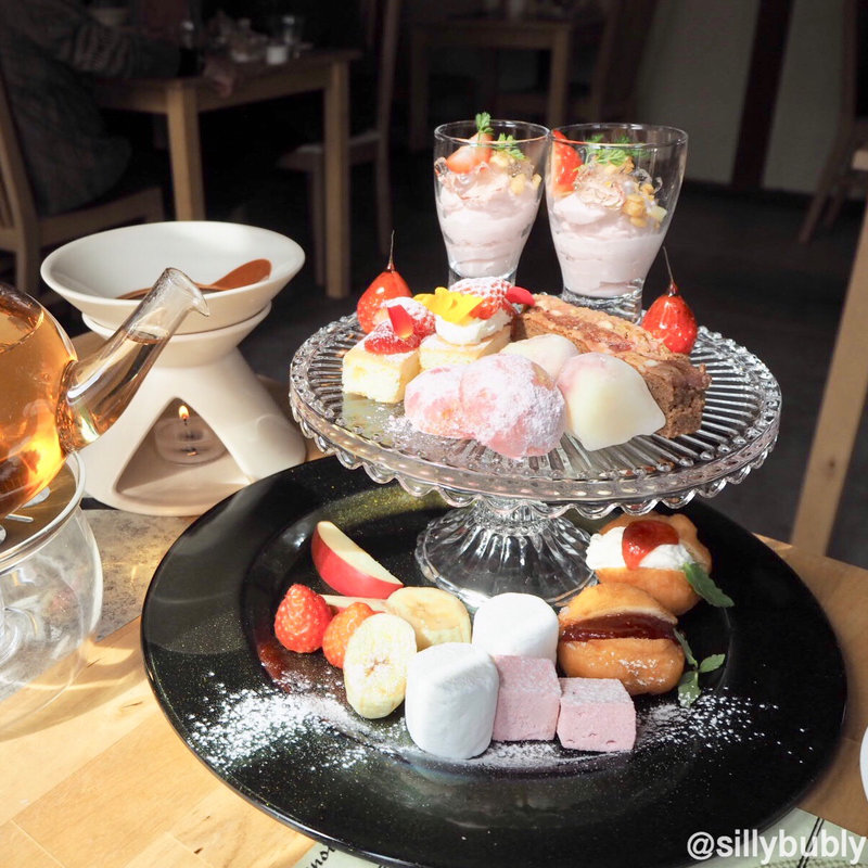 倉敷アフタヌーンティー特別メニュー アフタヌーンティーとオリジナルポットティー　(キャンドル卓 渡邉邸 )