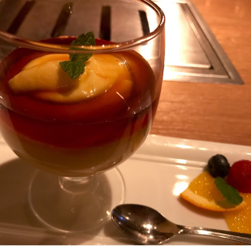 濃厚プリン(表参道焼肉KINTAN)