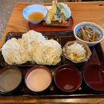 味三種と天ぷらセット(大)
