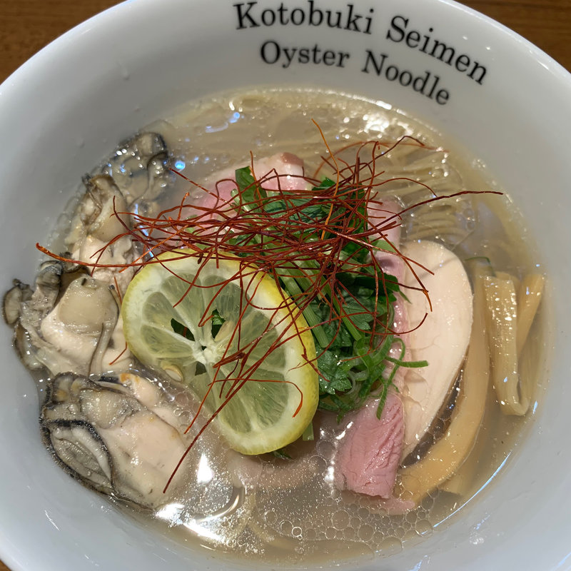 かきそば(寿製麺 よしかわ 川越店)