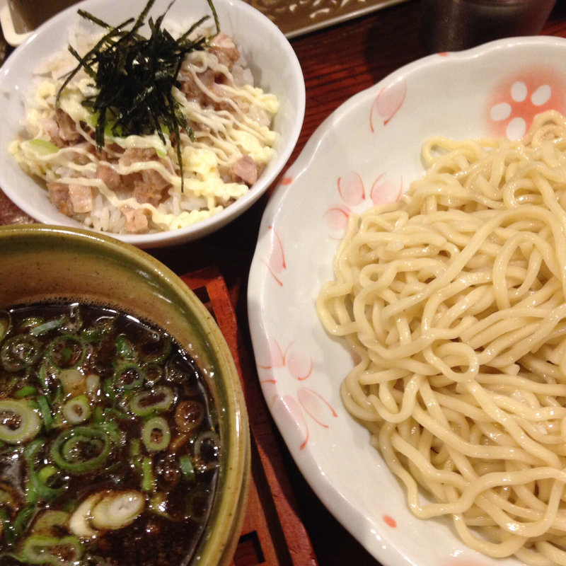 牛スジつけ麺並(麺舎　ヒゲイヌ )