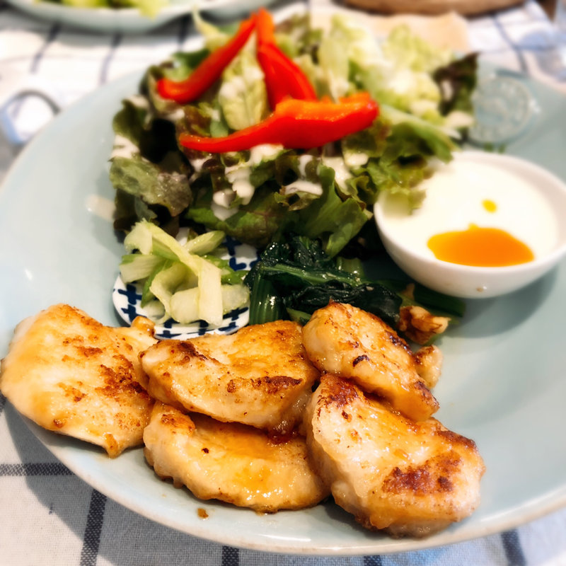 週替わりランチ（みそまよちきん ドリンク付き）(カフェ キッサ)