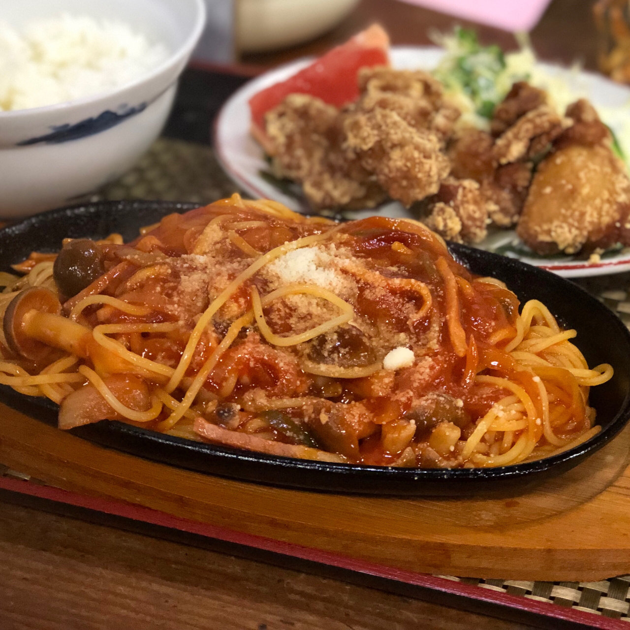 ナリタタイシン セット ナポリタンセット(まちだ食堂 )の口コミ一覧 | おいしい！が増える