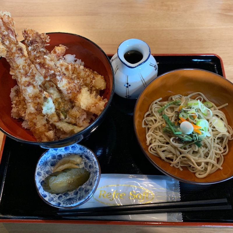 かにとえびの天丼(風土)