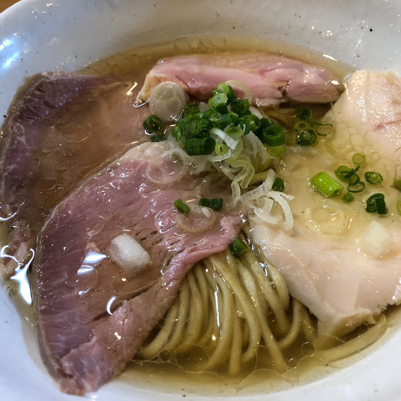 鰹の塩鶏そば(鶏谷 （トリタニ）)