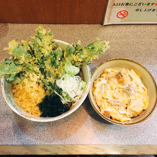 親子丼セット(甲斐そば （カイソバ）)