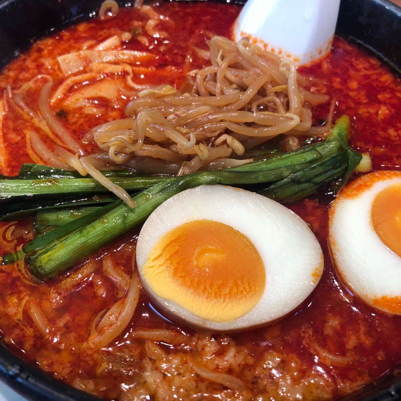 旨辛麺【限定メニュー】　(来来亭 千葉花見川店)