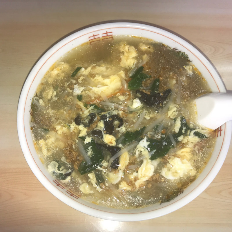 玉子あんかけラーメン(食堂 いしや )