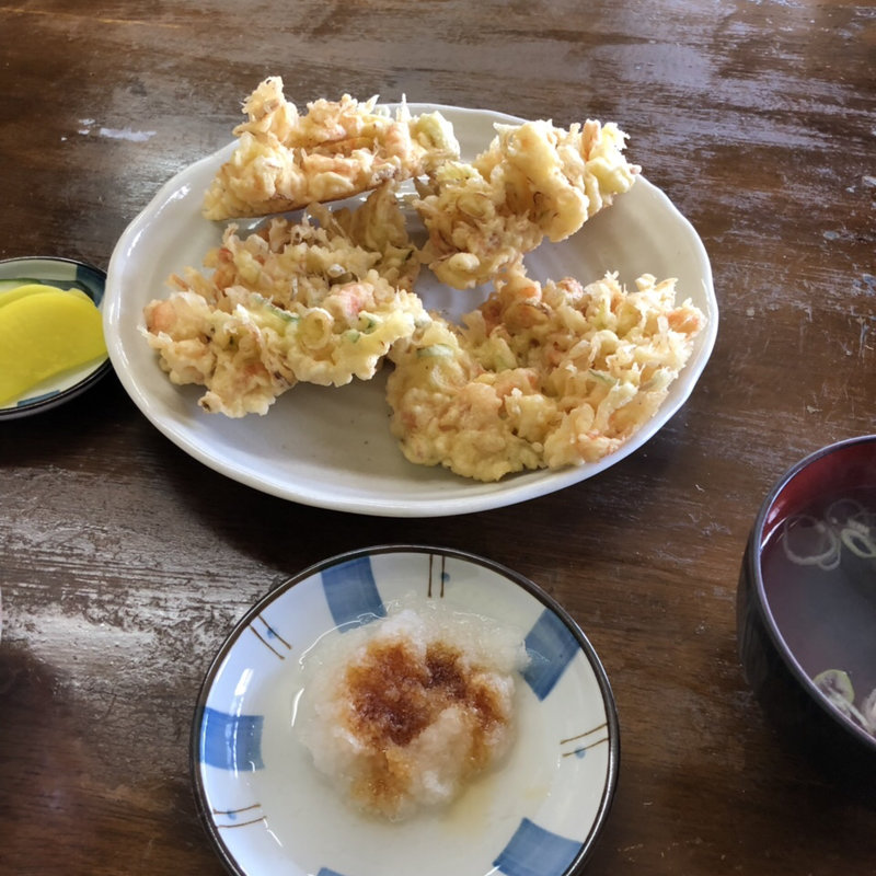 サルエビかき揚げ(犬若食堂 )