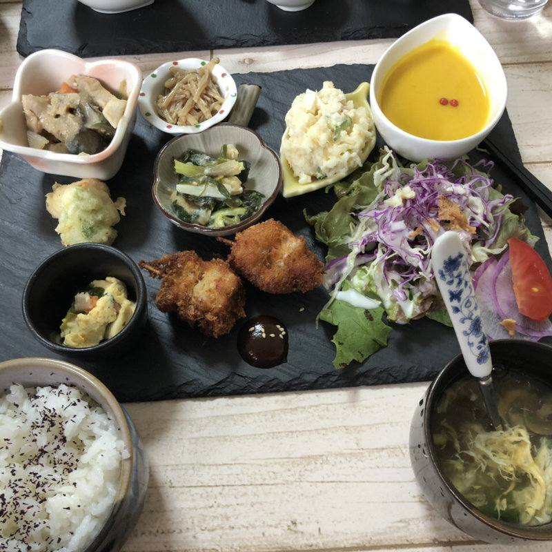 日替野菜プレート(ONBO CAFE 385)