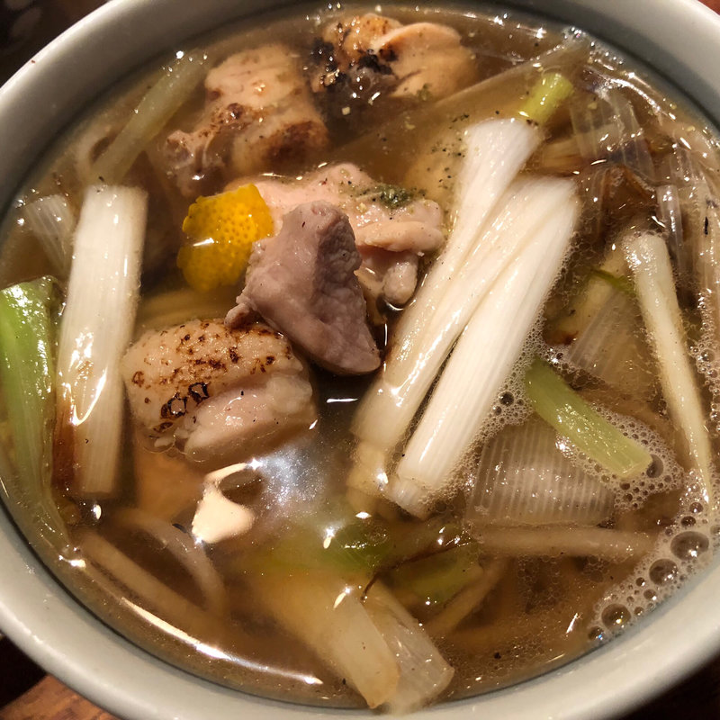 炙り鴨南そば(自家製粉石臼挽手打蕎麦 守破離 堂島店)