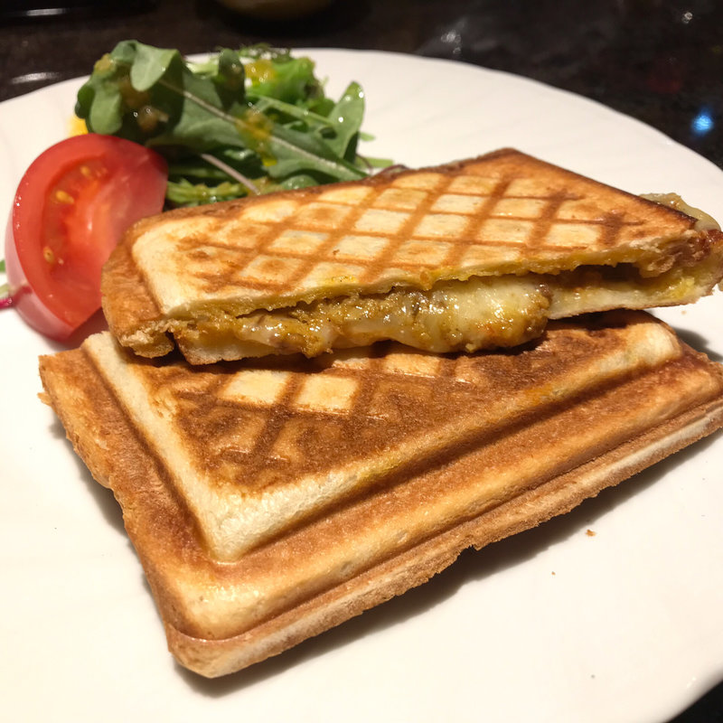 メルトサンド(キーマカレー)(Bar Hexagone（バーエグザゴーヌ）| ミクソロジーカクテル&日本ワイン)