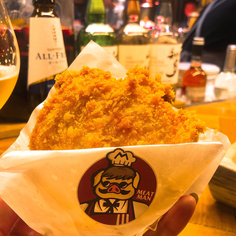 ブルーチーズのハムカツ(ビストロ ミートマン)