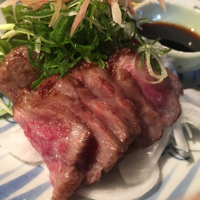 近江牛のタタキ(下田屋 （しもたや）)