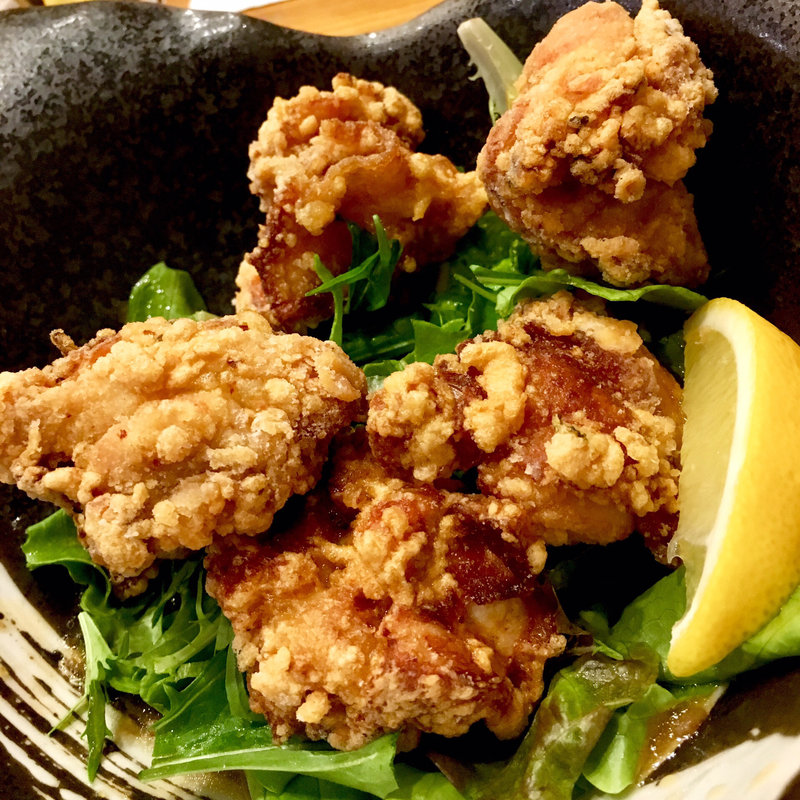 若鶏の唐揚げ(和食処 徳や 香椎)