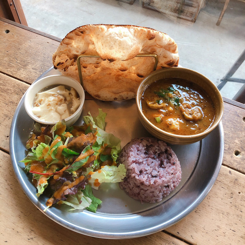 カレーセット(森森舎 カフェ＆陶芸教室)