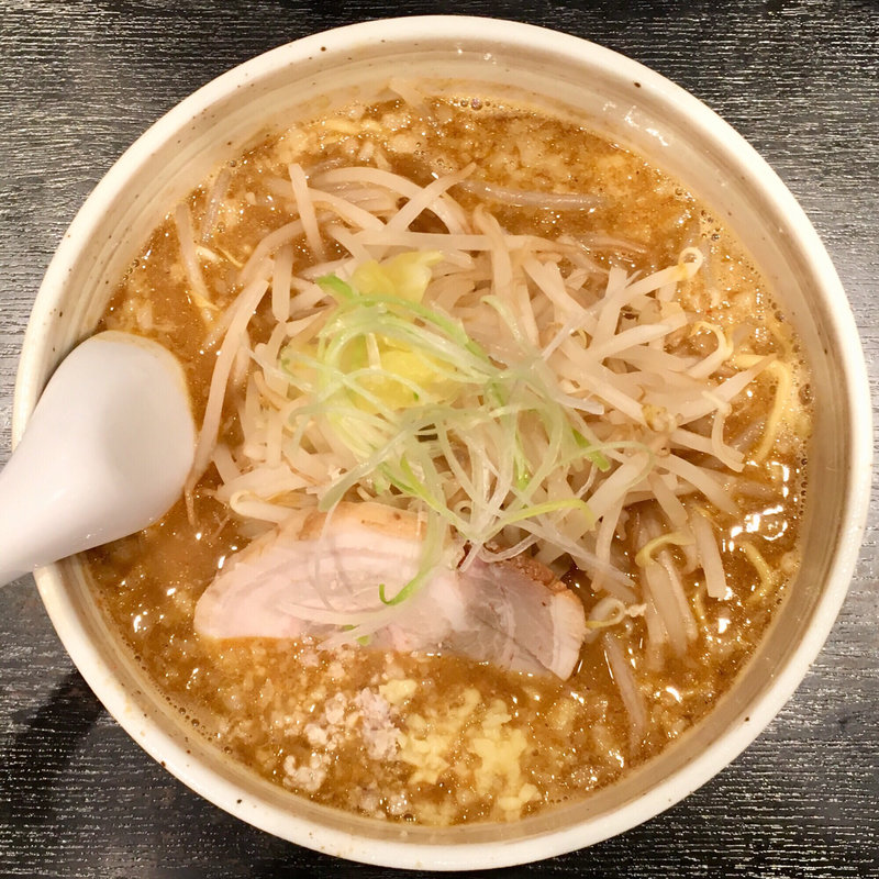 味噌煮干そば(江戸前煮干中華そば きみはん 五反田店)