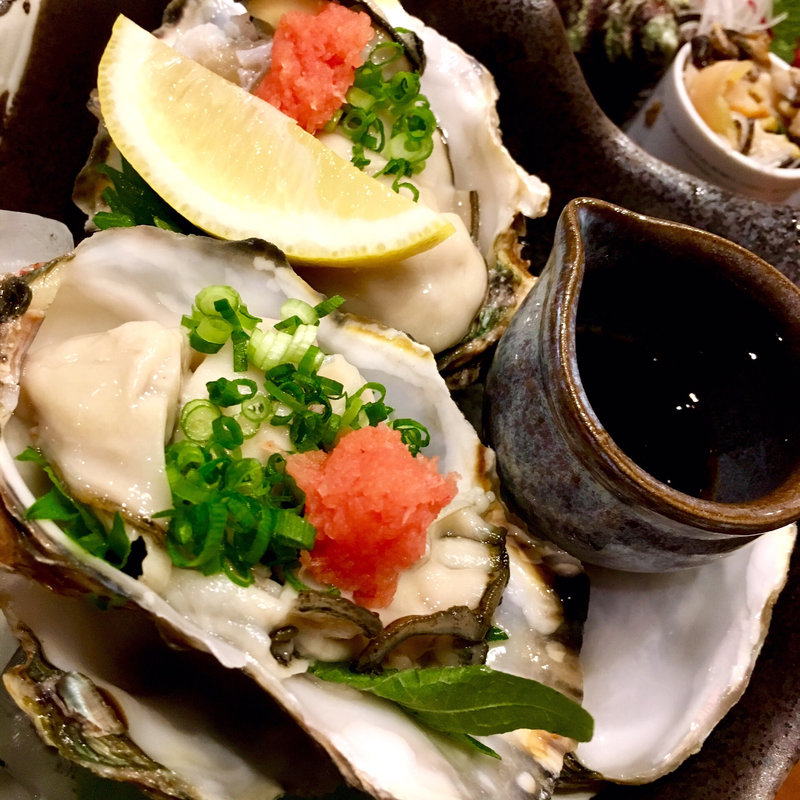 小長井産牡蠣(和食処 徳や 香椎)