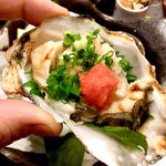 小長井産牡蠣(和食処 徳や 香椎)