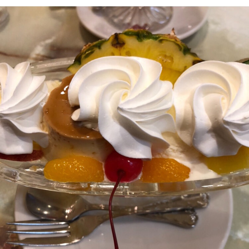 プリンアラモード(レストラン東洋 （トウヨウ）)