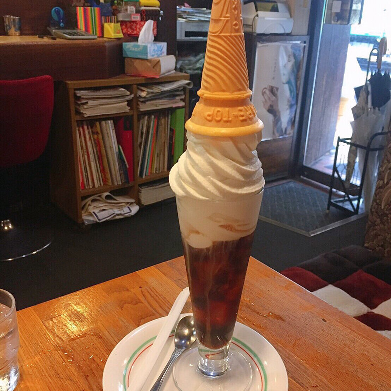 コーヒーフロート(珈琲デン)