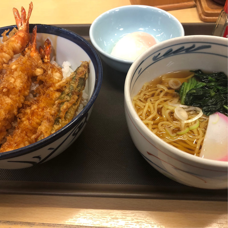 大江戸天丼とラーメン(天丼 てんや)