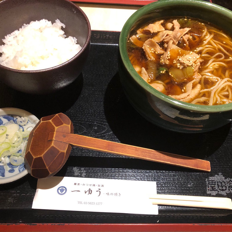 ピリ辛豚そば(一ゆう)