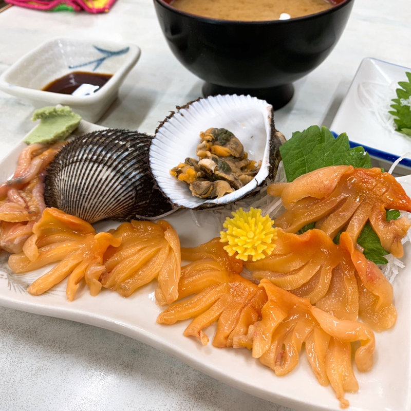 赤貝刺し(源蔵本店)