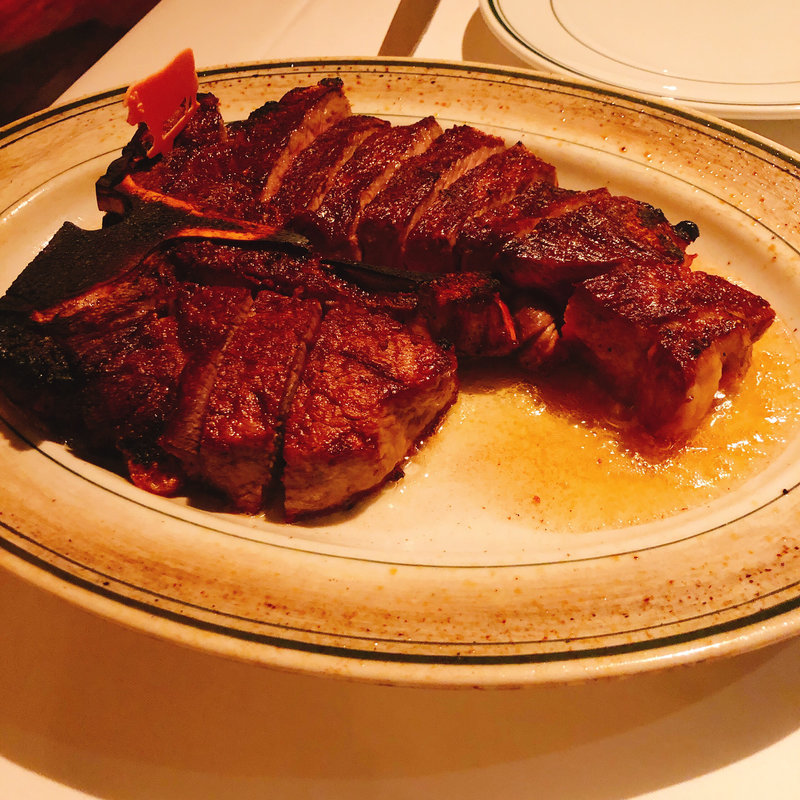 ステーキ for two(ウルフギャング・ステーキハウス 六本木店)