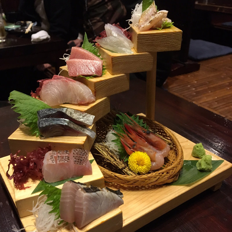 刺身盛り合わせ(越後一会 十郎 （エチゴイチエジュウロウ）)