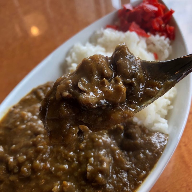 ステーキ屋のカレー(ステーキ食堂 吉見館)