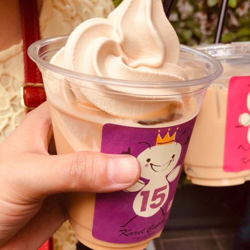 ルフナ紅茶ミルクティープラスソフトクリーム 極濃15(カレルチャペック 吉祥寺本店 )